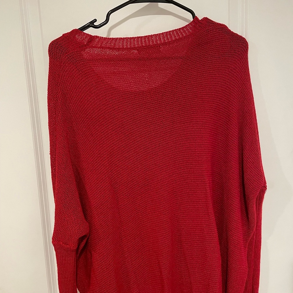 Red sweater